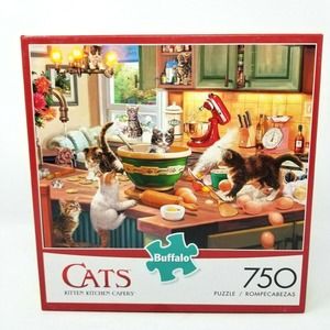 Buffalo Games Kitten Kitchen Capers  750 Puzzle